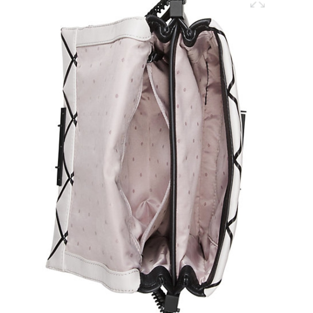 🔴SOLD🔴 Kate Spade Cross Hatch Leather Bag NWT! - Picture 2 of 8